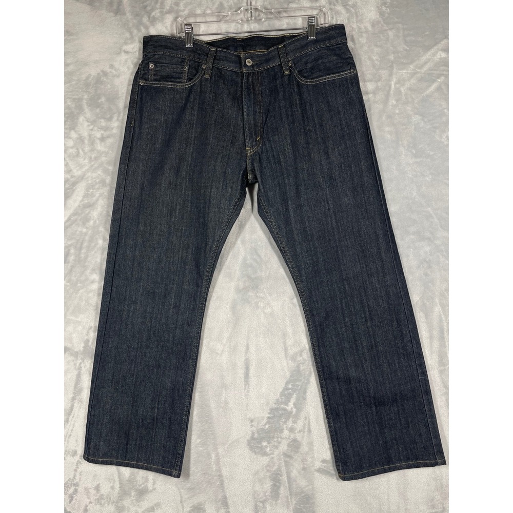 Levi Strauss & Co 514 Straight Fit Dark Wash Jeans Mens W38 L30